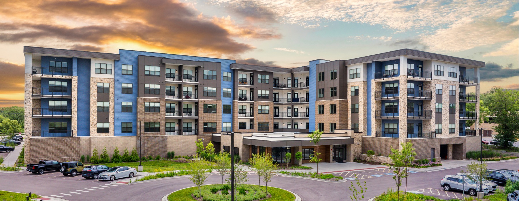 external view of the community building 